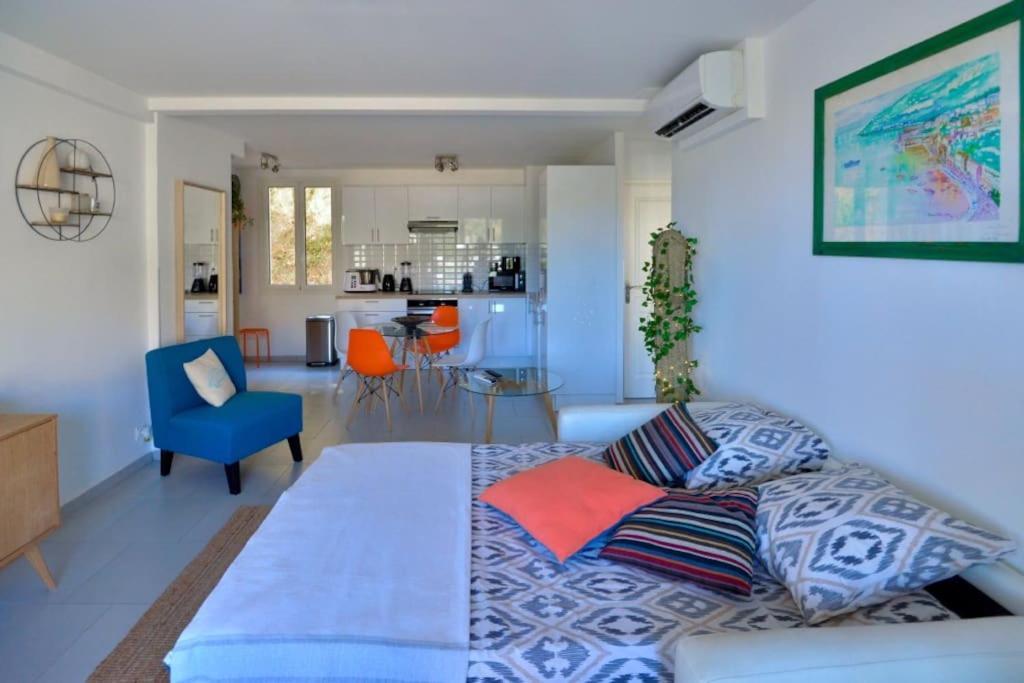 Beau 2P, Tres Equipe, Localisation Parfaite/Ac Daire Villefranche-sur-Mer Dış mekan fotoğraf